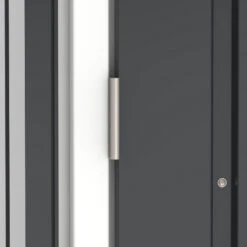 Abri à Vélos En Acier Anthracite Monopente 2,05m² + Kit D'ancrage - DURAMAX -Jardin Extérieur Boutique abri a velos en acier anthracite monopente 205m kit d ancrage duramax 5