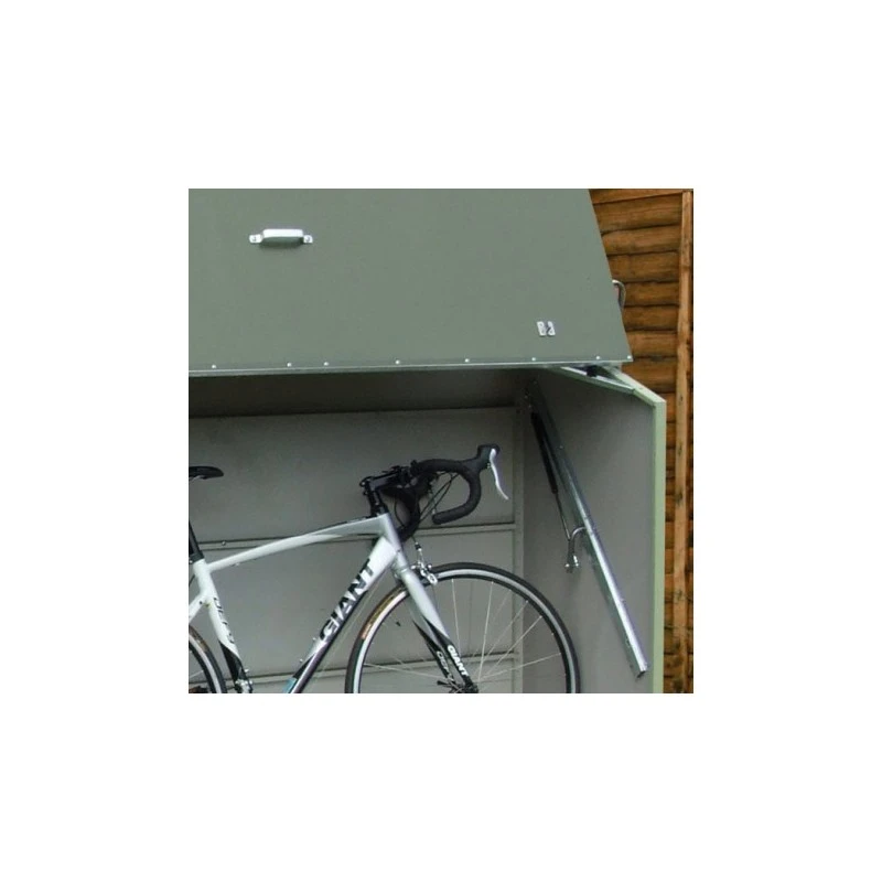 Abri à Vélos En Métal Sesame 1500L Vert 1,41m² TRIMETALS 2 Abri à Vélos En Métal Sesame 1500L Vert 1,41m² TRIMETALS – Image 2