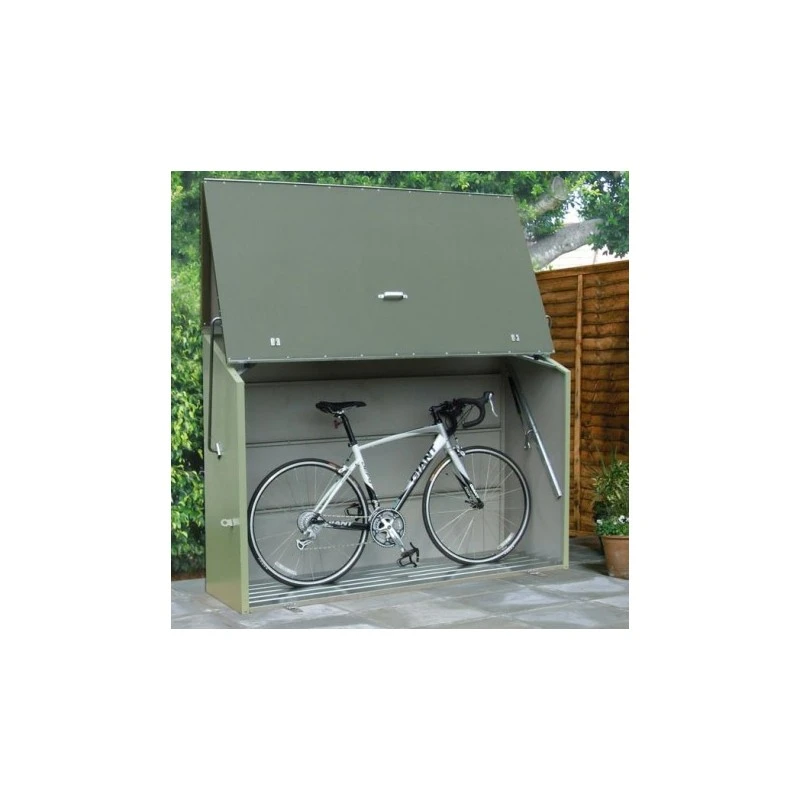 Abri à Vélos En Métal Sesame 1500L Vert 1,41m² TRIMETALS 4 Abri à Vélos En Métal Sesame 1500L Vert 1,41m² TRIMETALS – Image 4