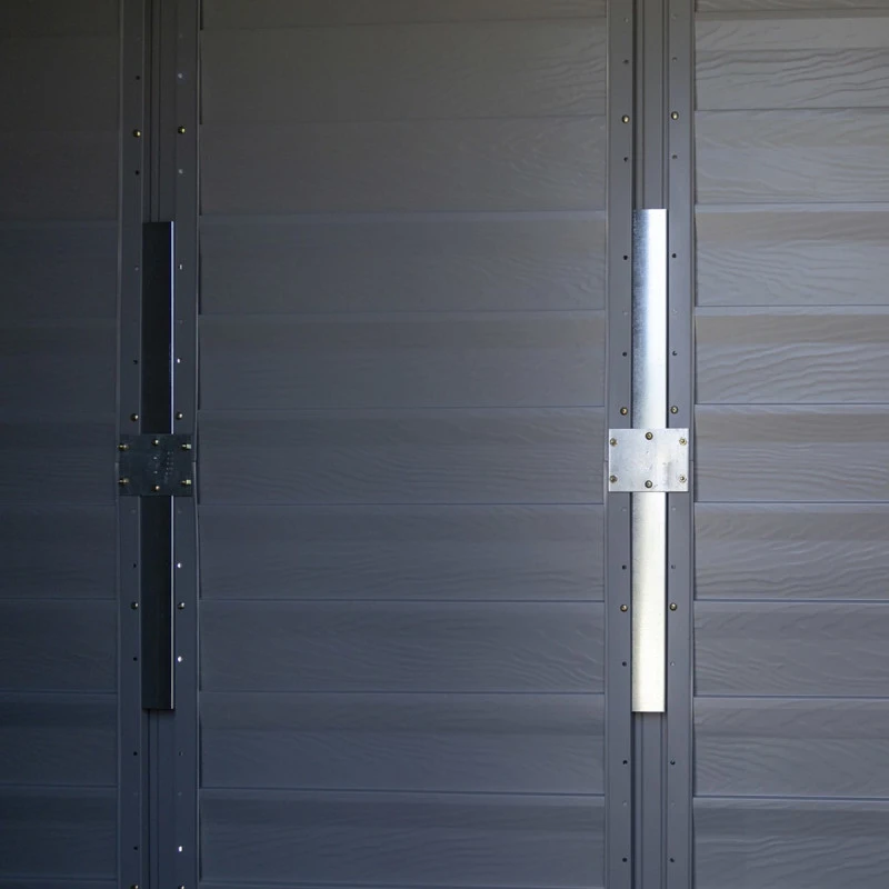 Abri De Jardin 2,35m² Monopente En Acier Galvanisé Anthracite Spacemaker 3 Abri De Jardin 2,35m² Monopente En Acier Galvanisé Anthracite Spacemaker – Image 3