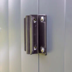 Abri De Jardin 7,57m² Toit Double Pente En Acier Galvanisé Anthracite Spacemaker -Jardin Extérieur Boutique abri de jardin 757m toit double pente en acier galvanise anthracite spacemaker 4