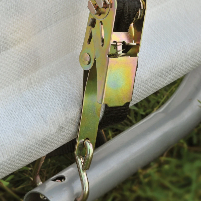 Abri De Jardin Démontable 3,24m² En Acier Et Polyéthylène Gris – Shelter Logic 4 Abri De Jardin Démontable 3,24m² En Acier Et Polyéthylène Gris – Shelter Logic – Image 4