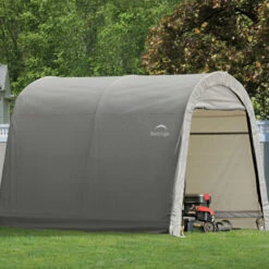 Abri De Jardin Démontable 9m² à Toit Arrondi En Acier Et Polyéthylène Gris – Shelter Logic 8 Abri De Jardin Démontable 9m² à Toit Arrondi En Acier Et Polyéthylène Gris – Shelter Logic -Jardin Extérieur Boutique abri de jardin demontable 9m a toit arrondi en acier et polyethylene gris shelter logic 2