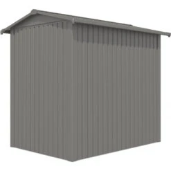 Abri De Jardin En Acier Galvanisé Roka 4,08m² + Kit D'ancrage - X-Métal -Jardin Extérieur Boutique abri de jardin en acier galvanise roka 408m kit d ancrage x metal 4