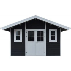 Abri De Jardin En Bois Composite 28mm Anthracite 14,75m² PREMIUM - Woodlife Garden 10 Abri De Jardin En Bois Composite 28mm Anthracite 14,75m² PREMIUM - Woodlife Garden -Jardin Extérieur Boutique abri de jardin en bois composite 28mm anthracite 1475m premium woodlife garden 4