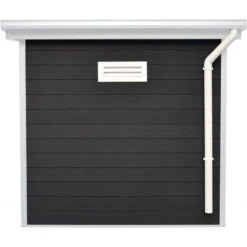 Abri De Jardin En Bois Composite 28mm Anthracite 4,41m² PREMIUM Toit Plat - Woodlife Garden 9 Abri De Jardin En Bois Composite 28mm Anthracite 4,41m² PREMIUM Toit Plat - Woodlife Garden -Jardin Extérieur Boutique abri de jardin en bois composite 28mm anthracite 441m premium toit plat woodlife garden 3