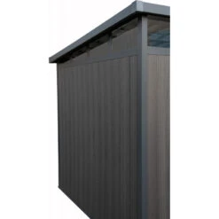 Abri De Jardin En Bois Composite 28mm Anthracite 5,28m² GORDON Skylight - Woodlife Garden -Jardin Extérieur Boutique abri de jardin en bois composite 28mm anthracite 528m gordon skylight woodlife garden 4