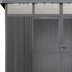 Abri De Jardin En Bois Composite 28mm Anthracite 6,69m² GORDON Skylight - Woodlife Garden 9 Abri De Jardin En Bois Composite 28mm Anthracite 6,69m² GORDON Skylight - Woodlife Garden -Jardin Extérieur Boutique abri de jardin en bois composite 28mm anthracite 669m gordon skylight woodlife garden 3