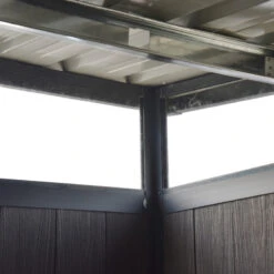 Abri De Jardin En Bois Composite 28mm Anthracite 6,69m² GORDON Skylight - Woodlife Garden 11 Abri De Jardin En Bois Composite 28mm Anthracite 6,69m² GORDON Skylight - Woodlife Garden -Jardin Extérieur Boutique abri de jardin en bois composite 28mm anthracite 669m gordon skylight woodlife garden 5