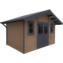 Abri De Jardin En Bois Composite 28mm Aspect Bois 10,71m² PREMIUM - Woodlife Garden 11 Abri De Jardin En Bois Composite 28mm Aspect Bois 10,71m² PREMIUM - Woodlife Garden -Jardin Extérieur Boutique abri de jardin en bois composite 28mm aspect bois 1071m premium woodlife garden 5