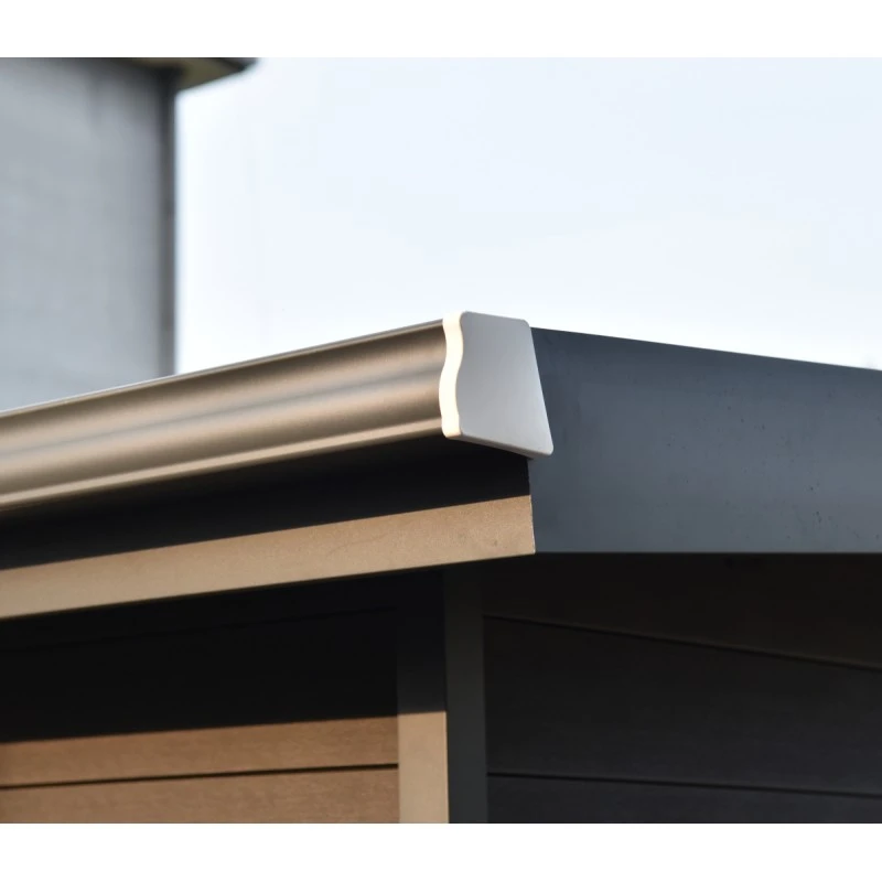 Abri De Jardin En Bois Composite 28mm Aspect Bois 19,22m² PREMIUM - Woodlife Garden 5 Abri De Jardin En Bois Composite 28mm Aspect Bois 19,22m² PREMIUM - Woodlife Garden – Image 5