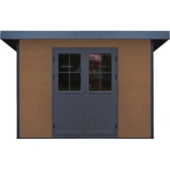 Abri De Jardin En Bois Composite 28mm Aspect Bois 4,41m² PREMIUM Toit Plat - Woodlife Garden 8 Abri De Jardin En Bois Composite 28mm Aspect Bois 4,41m² PREMIUM Toit Plat - Woodlife Garden -Jardin Extérieur Boutique abri de jardin en bois composite 28mm aspect bois 441m premium toit plat woodlife garden 2