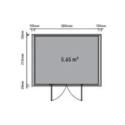 Abri De Jardin En Bois Composite 28mm Aspect Bois 6,69m² WINSTON Skylight - Woodlife Garden 8 Abri De Jardin En Bois Composite 28mm Aspect Bois 6,69m² WINSTON Skylight - Woodlife Garden -Jardin Extérieur Boutique abri de jardin en bois composite 28mm aspect bois 669m winston skylight woodlife garden 2