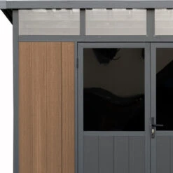 Abri De Jardin En Bois Composite 28mm Aspect Bois 6,69m² WINSTON Skylight - Woodlife Garden 9 Abri De Jardin En Bois Composite 28mm Aspect Bois 6,69m² WINSTON Skylight - Woodlife Garden -Jardin Extérieur Boutique abri de jardin en bois composite 28mm aspect bois 669m winston skylight woodlife garden 3