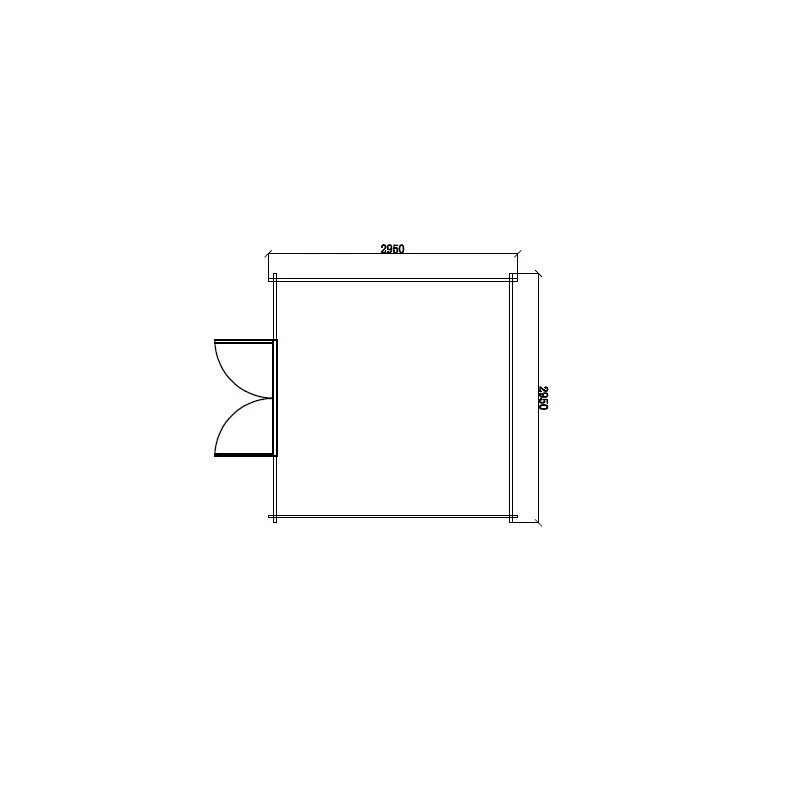 Abri De Jardin En Bois Composite 28mm Aspect Bois Vieilli 9m² Double Porte Alu Et Double Vitrage - Woodlife Garden 5 Abri De Jardin En Bois Composite 28mm Aspect Bois Vieilli 9m² Double Porte Alu Et Double Vitrage - Woodlife Garden – Image 5
