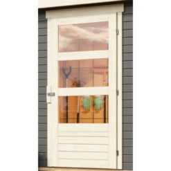 Abri De Jardin En Bois Gris Terre 6,55m² Avec Appentis De 2,40 M Freiburg 4 - Karibu -Jardin Extérieur Boutique abri de jardin en bois gris terre 655m avec appentis de 240 m freiburg 4 karibu 5