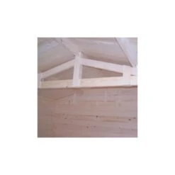 Abri De Jardin En Bois Massif 12,3m² – Madriers 42mm – Habrita -Jardin Extérieur Boutique abri de jardin en bois massif 123m madriers 42mm 3