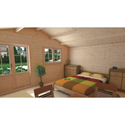 Abri De Jardin En Bois Massif 44mm - 19,82m² Lilac – Forest Style 8 Abri De Jardin En Bois Massif 44mm - 19,82m² Lilac – Forest Style -Jardin Extérieur Boutique abri de jardin en bois massif 1982m lilac forest style 3