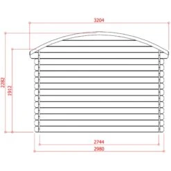 Abri De Jardin En Bois Massif 28mm 7,09m² Toit Berceau SOLID -Jardin Extérieur Boutique abri de jardin en bois massif 28mm 709m toit berceau solid 4