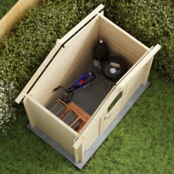 Abri De Jardin En Bois Massif 3,7m² VICTORIA – Madriers 19mm – Forest Style -Jardin Extérieur Boutique abri de jardin en bois massif 37m victoria madriers 19mm forest style 3