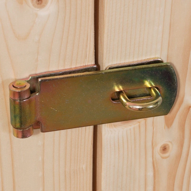 Abri De Jardin En Bois Massif 7,43m² Askola 5 Avec Appentis 240cm Et Paroi Arrière – Karibu 6 Abri De Jardin En Bois Massif 7,43m² Askola 5 Avec Appentis 240cm Et Paroi Arrière – Karibu – Image 6