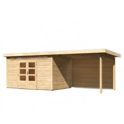 Abri De Jardin En Bois Massif 8,88m² Kandern 7 Avec Appentis 320cm Et Paroi Arrière – Karibu 9 Abri De Jardin En Bois Massif 8,88m² Kandern 7 Avec Appentis 320cm Et Paroi Arrière – Karibu -Jardin Extérieur Boutique abri de jardin en bois massif 888m kandern 7 avec appentis 320cm et paroi arriere woodfeeling 3
