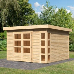 Abri De Jardin En Bois Massif 9,24m² Kerko 6 – Karibu