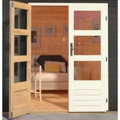 Abri De Jardin En Bois Massif Gris Terre 4,16m² Kandern 1 – WoodFeeling -Jardin Extérieur Boutique abri de jardin en bois massif gris terre 416m kandern 1 woodfeeling 4