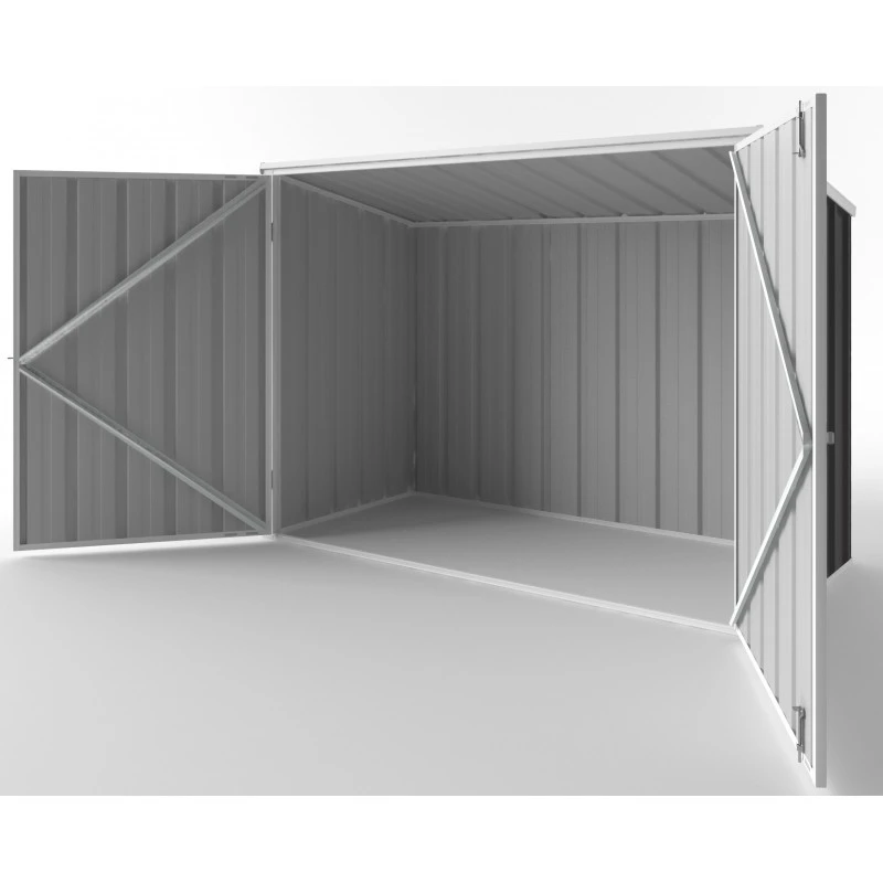 Abri De Jardin En Métal Colorbond Gris 2,02m² Bikestore EASYSHED 2 Abri De Jardin En Métal Colorbond Gris 2,02m² Bikestore EASYSHED – Image 2