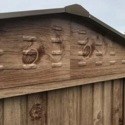 Abri De Jardin En Métal Imitation Bois 7,80m² - DURAMAX + Kit D'ancrage 9 Abri De Jardin En Métal Imitation Bois 7,80m² - DURAMAX + Kit D'ancrage -Jardin Extérieur Boutique abri de jardin en metal imitation bois 775m duramax 3