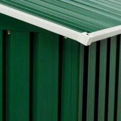 Abri De Jardin En Métal Vert Pin 4,78m² - DURAMAX + Kit D'ancrage -Jardin Extérieur Boutique abri de jardin en metal vert pin 478m duramax 4