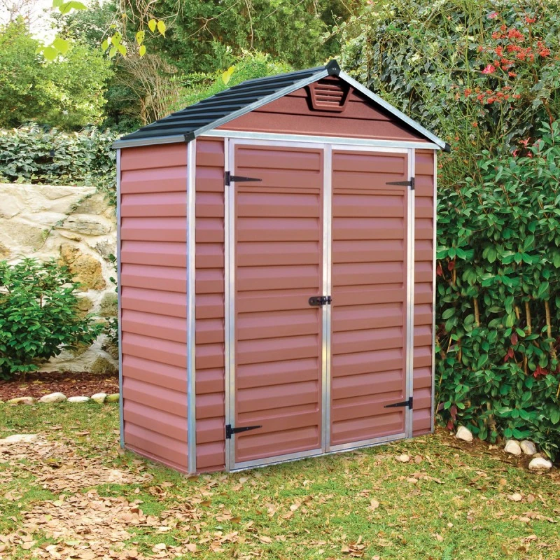 Abri De Jardin En Polycarbonate 1,55m² Skylight Amber - Palram - Canopia 1 Abri De Jardin En Polycarbonate 1,55m² Skylight Amber - Palram - Canopia