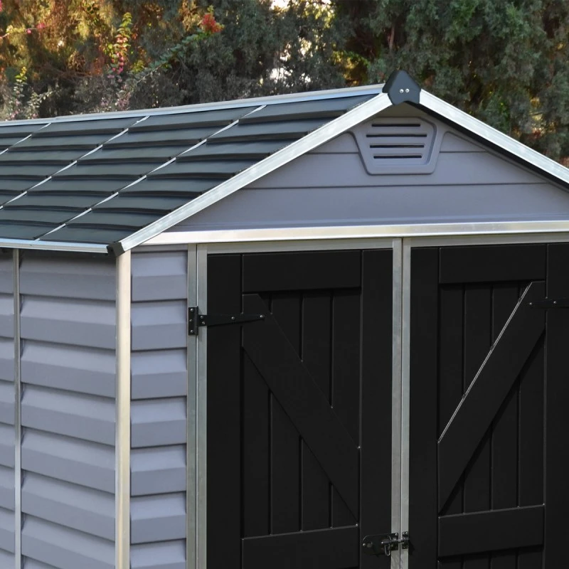 Abri De Jardin En Polycarbonate 1,93m² Skylight Deco - Palram - Canopia 5 Abri De Jardin En Polycarbonate 1,93m² Skylight Deco - Palram - Canopia – Image 5