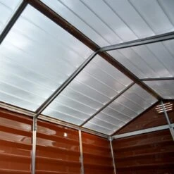 Abri De Jardin En Polycarbonate 2,65m² Skylight Amber - Palram - Canopia -Jardin Extérieur Boutique abri de jardin en polycarbonate 265m skylight amber palram 4