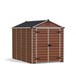 Abri De Jardin En Polycarbonate 5,28m² Skylight Amber - Palram - Canopia -Jardin Extérieur Boutique abri de jardin en polycarbonate 528m skylight amber palram 3