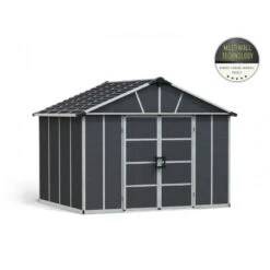 Abri De Jardin En Polycarbonate 7,9m² Avec Plancher YUKON - Palram - Canopia -Jardin Extérieur Boutique abri de jardin en polycarbonate 79m avec plancher yukon palram 3