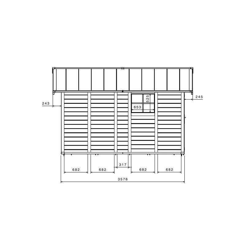 Abri De Jardin En PVC 11,2m² DECO Rouge Et Blanc Grosfillex + Kit Ancrage Offert 6 Abri De Jardin En PVC 11,2m² DECO Rouge Et Blanc Grosfillex + Kit Ancrage Offert – Image 6