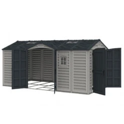 Abri De Jardin En PVC 11,95m² DarkGrey Apex + Kit De Fondation DURAMAX 11 Abri De Jardin En PVC 11,95m² DarkGrey Apex + Kit De Fondation DURAMAX -Jardin Extérieur Boutique abri de jardin en pvc 1195m darkgrey apex duramax kit de fondation 5