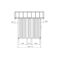 Abri De Jardin En PVC 4,9m² DECO Gris Foncé Et Blanc Grosfillex + Kit Ancrage Offert -Jardin Extérieur Boutique abri de jardin en pvc 49m deco gris fonce et blanc grosfillex kit ancrage offert 2