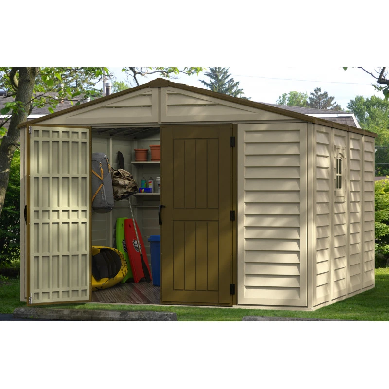 Abri De Jardin En PVC WoodStyle Premium 10,56m² Duramax 2 Abri De Jardin En PVC WoodStyle Premium 10,56m² Duramax – Image 2