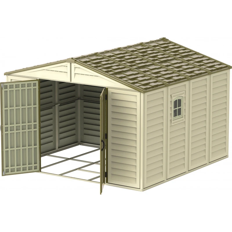 Abri De Jardin En PVC WoodStyle Premium 10,56m² Duramax 4 Abri De Jardin En PVC WoodStyle Premium 10,56m² Duramax – Image 4