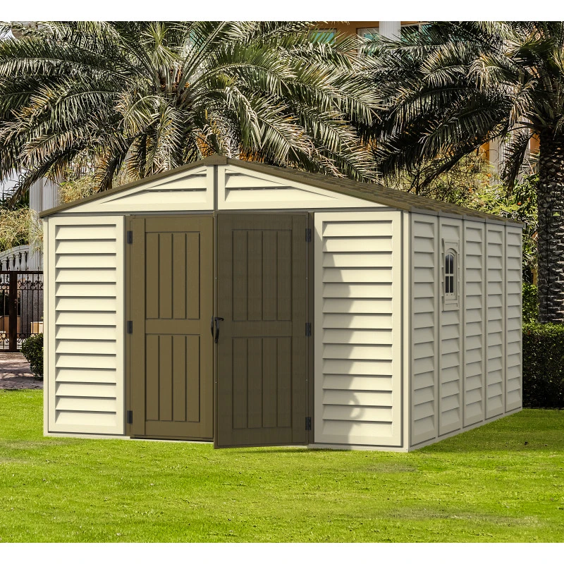 Abri De Jardin En PVC WoodStyle Premium 13,12m² Duramax 2 Abri De Jardin En PVC WoodStyle Premium 13,12m² Duramax – Image 2