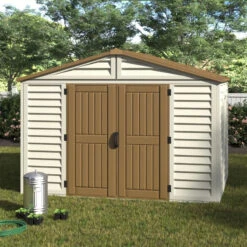 Abri De Jardin En PVC WoodStyle Premium 13,12m² Duramax 8 Abri De Jardin En PVC WoodStyle Premium 13,12m² Duramax -Jardin Extérieur Boutique abri de jardin en pvc woodstyle premium 1312m duramax 2