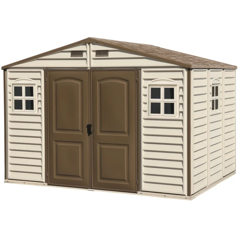 Abri De Jardin En PVC WoodStyle Premium 7,68m² Duramax 2 Abri De Jardin En PVC WoodStyle Premium 7,68m² Duramax – Image 2