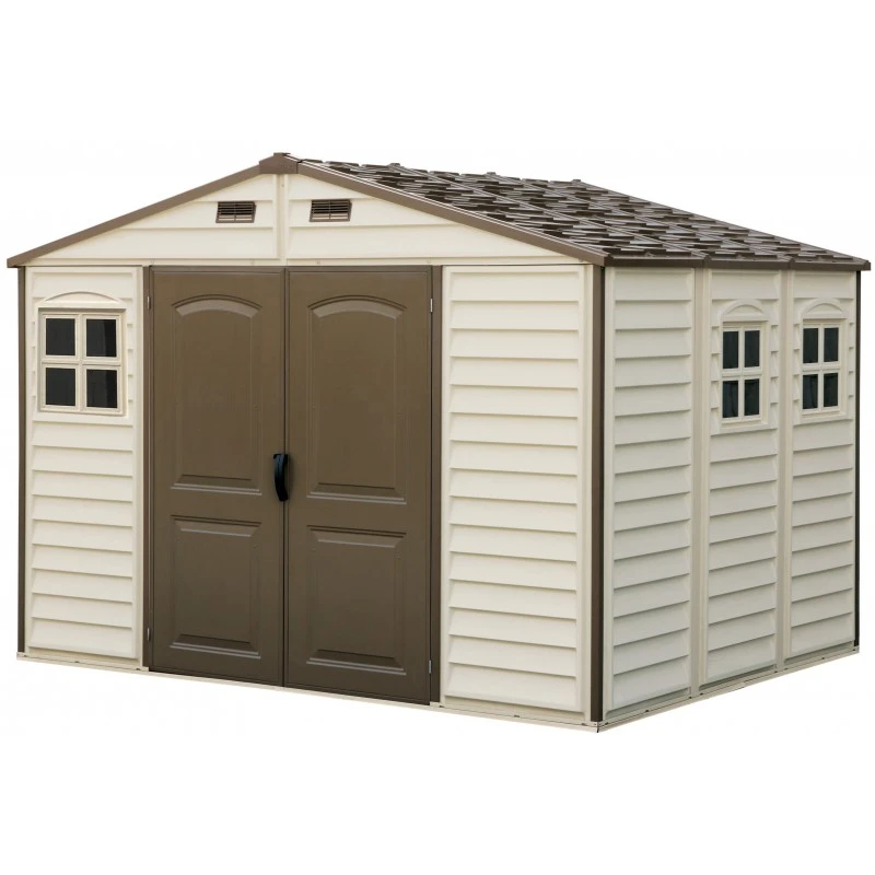 Abri De Jardin En PVC WoodStyle Premium 7,68m² Duramax 5 Abri De Jardin En PVC WoodStyle Premium 7,68m² Duramax – Image 5