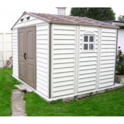 Abri De Jardin En PVC WoodStyle Premium 7,68m² Duramax 11 Abri De Jardin En PVC WoodStyle Premium 7,68m² Duramax -Jardin Extérieur Boutique abri de jardin en pvc woodstyle premium 768m duramax 5