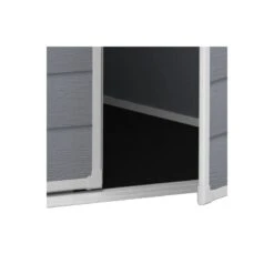 Abri De Jardin En Résine 2,8m² Gris Clair Premium 65 DPF + Plancher Keter -Jardin Extérieur Boutique abri de jardin en resine 28m gris clair premium 65 dpf plancher keter 3