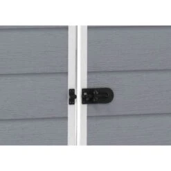Abri De Jardin En Résine 2,8m² Gris Clair Premium 65 DPF + Plancher Keter -Jardin Extérieur Boutique abri de jardin en resine 28m gris clair premium 65 dpf plancher keter 5
