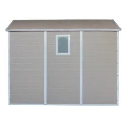 Abri De Jardin En Résine Beige 5,32m² + Kit De Fondation - JOBU 10 Abri De Jardin En Résine Beige 5,32m² + Kit De Fondation - JOBU -Jardin Extérieur Boutique abri de jardin en resine beige 532m kit de fondation jobu 4