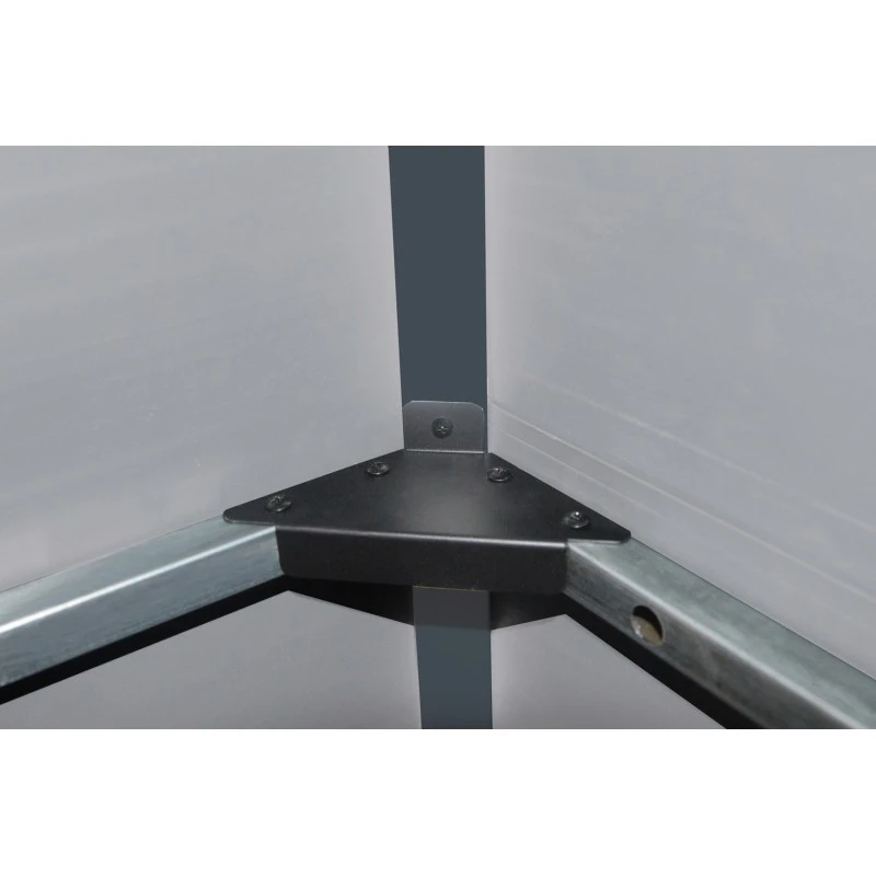 Abri De Jardin En Résine Gris 11m² + Kit De Fondation - JOBU 2 Abri De Jardin En Résine Gris 11m² + Kit De Fondation - JOBU – Image 2